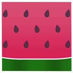 Watermelon Fruit Summer Red Fresh Food Healthy Wooden Puzzle Square by pakminggu