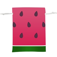 Watermelon Fruit Summer Red Fresh Food Healthy Lightweight Drawstring Pouch (xl)