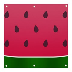 Watermelon Fruit Summer Red Fresh Food Healthy Banner And Sign 3  X 3  by pakminggu