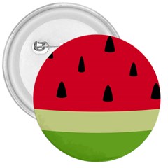 Watermelon Fruit Food Healthy Vitamins Nutrition 3  Buttons by pakminggu