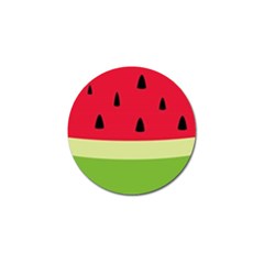 Watermelon Fruit Food Healthy Vitamins Nutrition Golf Ball Marker by pakminggu