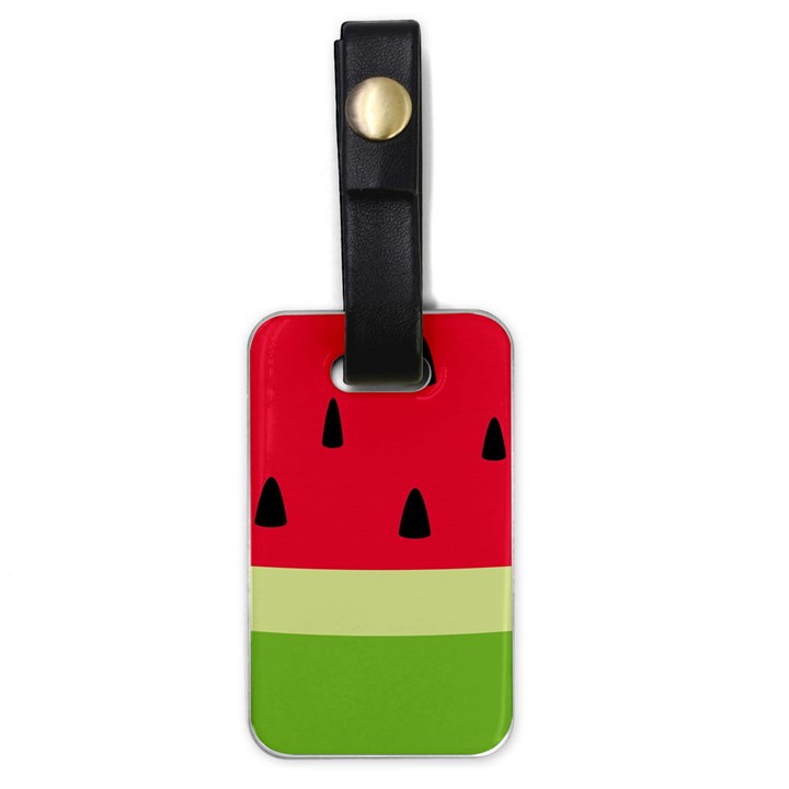 Watermelon Fruit Food Healthy Vitamins Nutrition Luggage Tag (one side)