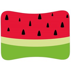 Watermelon Fruit Food Healthy Vitamins Nutrition Velour Seat Head Rest Cushion by pakminggu