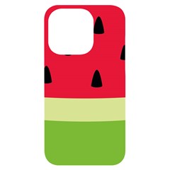 Watermelon Fruit Food Healthy Vitamins Nutrition Iphone 14 Pro Black Uv Print Case