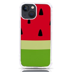 Watermelon Fruit Food Healthy Vitamins Nutrition Iphone 13 Mini Tpu Uv Print Case by pakminggu