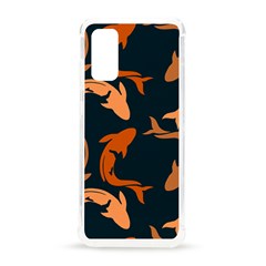 Background Pattern Texture Design Wallpaper Fish Samsung Galaxy S20 6 2 Inch Tpu Uv Case