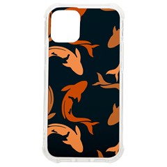 Background Pattern Texture Design Wallpaper Fish Iphone 12 Mini Tpu Uv Print Case	