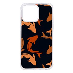 Background Pattern Texture Design Wallpaper Fish Iphone 14 Pro Max Tpu Uv Print Case