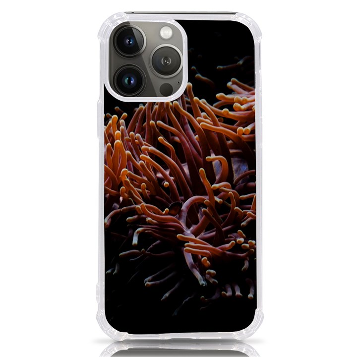 Sea Anemone Coral Underwater Ocean Sea Water iPhone 13 Pro Max TPU UV Print Case