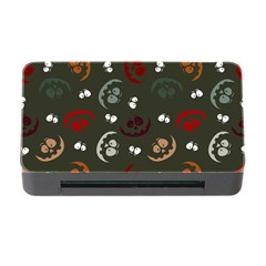 Art Halloween Pattern Creepy Design Digital Papers Memory Card Reader With Cf by pakminggu