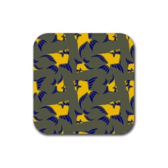 Background Pattern Texture Design Wallpaper Rubber Coaster (square) by pakminggu