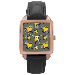 Background Pattern Texture Design Wallpaper Rose Gold Leather Watch  by pakminggu