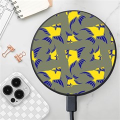 Background Pattern Texture Design Wallpaper Wireless Fast Charger(black) by pakminggu