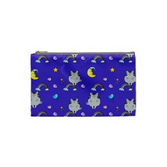 Texture Pattern Seamless Rainbow Background Dream Cosmetic Bag (small) by pakminggu