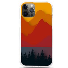 Mountain Forest Nature Scenery Art Mountains Iphone 12 Pro Max Tpu Uv Print Case by pakminggu