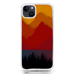 Mountain Forest Nature Scenery Art Mountains Iphone 14 Plus Tpu Uv Print Case by pakminggu