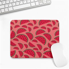 Watermelon Red Food Fruit Healthy Summer Fresh Small Mousepad by pakminggu