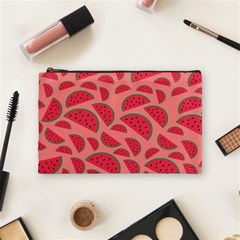 Watermelon Red Food Fruit Healthy Summer Fresh Cosmetic Bag (medium) by pakminggu