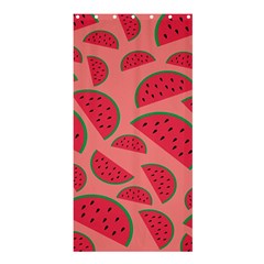 Watermelon Red Food Fruit Healthy Summer Fresh Shower Curtain 36  X 72  (stall)  by pakminggu