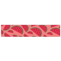 Watermelon Red Food Fruit Healthy Summer Fresh Small Premium Plush Fleece Scarf