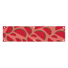 Watermelon Red Food Fruit Healthy Summer Fresh Banner And Sign 4  X 1  by pakminggu