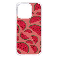 Watermelon Red Food Fruit Healthy Summer Fresh Iphone 14 Pro Tpu Uv Print Case by pakminggu