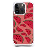 Watermelon Red Food Fruit Healthy Summer Fresh iPhone 14 Pro TPU UV Print Case Front