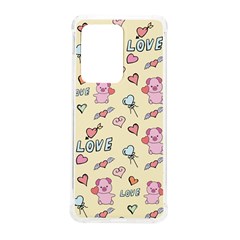 Pig Animal Love Romance Seamless Texture Pattern Samsung Galaxy S20 Ultra 6 9 Inch Tpu Uv Case by pakminggu