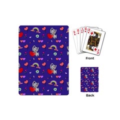 Texture Seamless Digital Scrapbooking Decorative Playing Cards Single Design (mini)