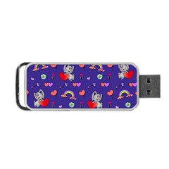 Texture Seamless Digital Scrapbooking Decorative Portable Usb Flash (one Side) by pakminggu