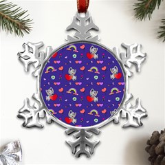 Texture Seamless Digital Scrapbooking Decorative Metal Small Snowflake Ornament