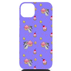 Art Pattern Design Seamless Scrapbooking Iphone 14 Plus Black Uv Print Case