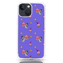 Art Pattern Design Seamless Scrapbooking Iphone 13 Mini Tpu Uv Print Case