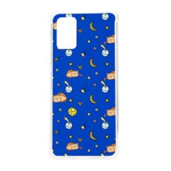 Cat Animals Sleep Stars Seamless Background Samsung Galaxy S20plus 6 7 Inch Tpu Uv Case by pakminggu