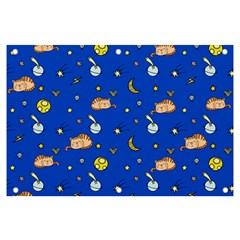 Cat Animals Sleep Stars Seamless Background Banner And Sign 6  X 4  by pakminggu