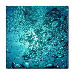 Nature Wallpaper Bubbles Water Bubbly Tile Coaster by pakminggu