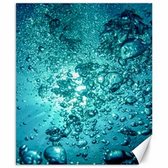 Nature Wallpaper Bubbles Water Bubbly Canvas 8  X 10  by pakminggu