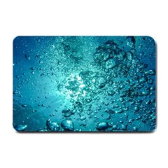 Nature Wallpaper Bubbles Water Bubbly Small Doormat by pakminggu