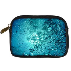 Nature Wallpaper Bubbles Water Bubbly Digital Camera Leather Case by pakminggu