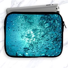 Nature Wallpaper Bubbles Water Bubbly Apple Ipad 2/3/4 Zipper Cases by pakminggu