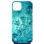 Nature Wallpaper Bubbles Water Bubbly iPhone 14 Plus Black UV Print Case Front