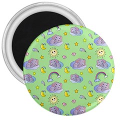 Elephant Sleeping Elephants Background 3  Magnets by pakminggu