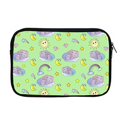 Elephant Sleeping Elephants Background Apple Macbook Pro 17  Zipper Case by pakminggu