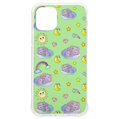 Elephant Sleeping Elephants Background Iphone 12/12 Pro Tpu Uv Print Case