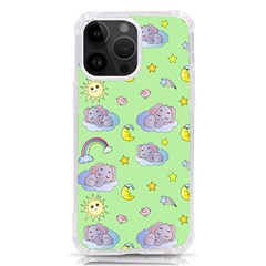 Elephant Sleeping Elephants Background Iphone 14 Pro Max Tpu Uv Print Case