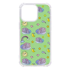 Elephant Sleeping Elephants Background Iphone 13 Pro Tpu Uv Print Case