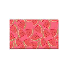 Watermelon Background Watermelon Wallpaper Sticker Rectangular (100 Pack)