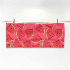 Watermelon Background Watermelon Wallpaper Hand Towel by pakminggu