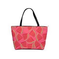 Watermelon Background Watermelon Wallpaper Classic Shoulder Handbag by pakminggu