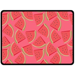 Watermelon Background Watermelon Wallpaper Fleece Blanket (large) by pakminggu